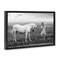 Stupell Industries Her White Horse Floating Frame, design by Ata Alishahi